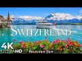Switzerland 4K - Nature Relaxation Film with Peaceful Relaxing Music - Video 4K Ultra HD