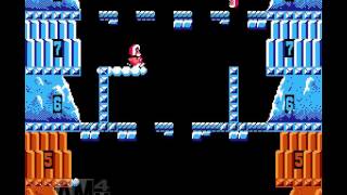 【レトロゲーム実況】梅雨時の東京で雪山の頂点を目指す男たち③【アイスクライマー二人プレイガチ】