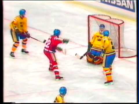 WC 1987 Final Round CSSR vs Sweden