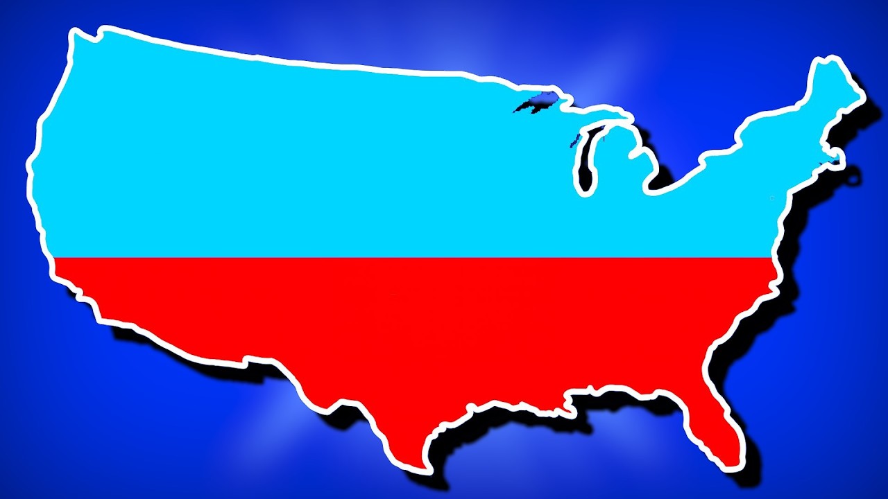 Which Side of the USA Wins This WAR? (World War Simulator)