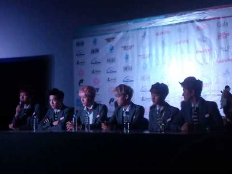 Exo-k @ Kpop Republic Press Conference