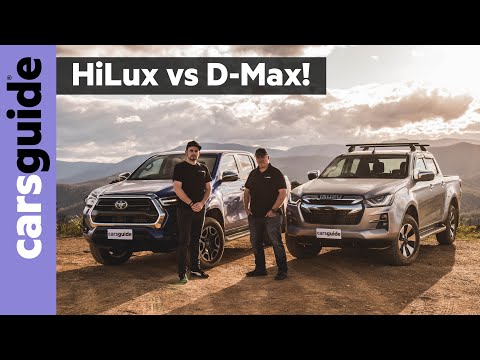 2021 4WD UTE COMPARISON! Isuzu D-Max LS-U vs Toyota HiLux SR5+