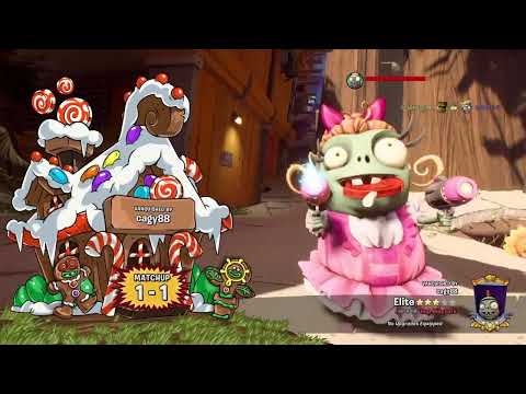 Plants vs Zombies: Battle For Neighborville GamePlay part 3 PvP 8 vs 8 PS4