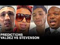 PROS PICKS | OSCAR VALDEZ VS SHAKUR STEVENSON PREDICTIONS