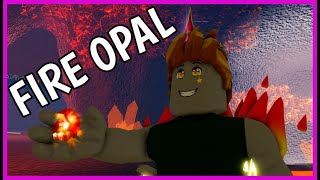 How to get FIRE OPAL in PROSPECTING Roblox [ Fire Opal Locations ]