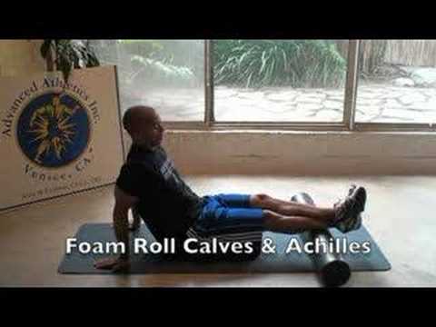 Foam Roll Calf & Achilles