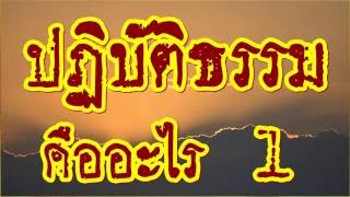 ปฏิบัติธรรมคืออะไร 1/2 @ พระอาจารย์สมภพ  โชติปัญโญ