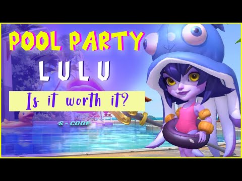 POOL PARTY LULU WILD RIFT SKIN SPOTLIGHT