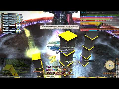 FFXIV: Ultimate Weapon Ultima clear WAR POV