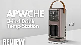 APWCHE 3-in-1 Portable Ice Maker, Drink Chiller & Heater? Mini Drink Station (Hands On Review)