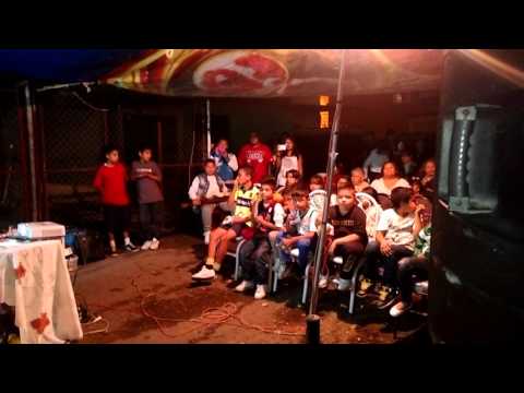 GANJAH REYES & TUNER ONE, CANTANDO CANCIÓN DE RAP