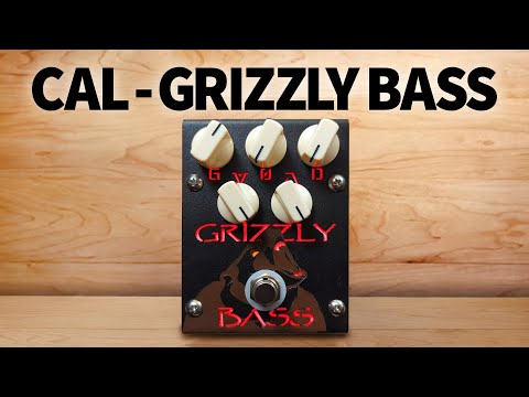 Creation Audio Labs Grizzly Bass Overdrive/Distortion - Black image 6