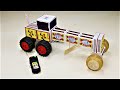 DIY How To Build Road Crowler Tractor With Matchbox At Home Amazing Video New Ideas