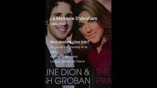 'La Memoire D'abraham  Karaoke Celine Dion
