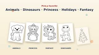 Free Printable Coloring Pages That Actually Print Clean | ScribbleCub