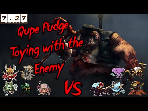 When you meet Qupe pudge in Pub games, this happens... | Dota2 Pros and Noobs