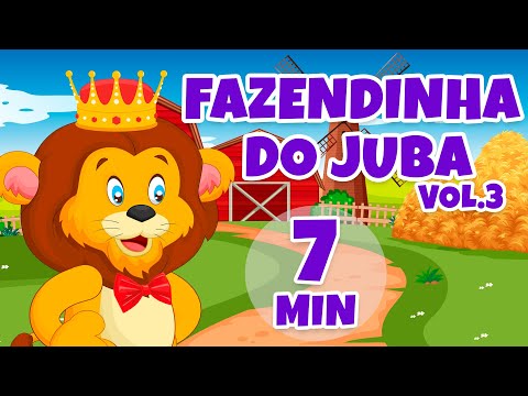 Fazendinha do Juba [clipe infantil] Vol. 3 - Giramille 7 min | Desenho Animado Musical