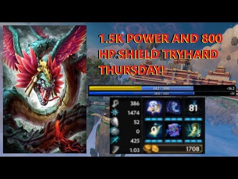 1.5K POWER AND 800 HP SHIELD KUKULKAN - Grandmasters Ranked 1v1 Duel - SMITE