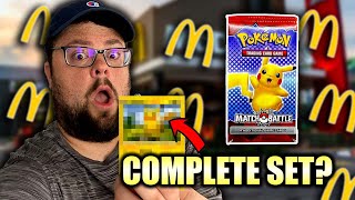 MCDONALD'S POKEMON MATCH BATTLE HAPPY MEAL 2022 OPENING - CAN WE PULL THE ENTIRE SET?