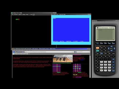 Keyreading on the MSX, Enterprise and TI-83 - Lesson P7