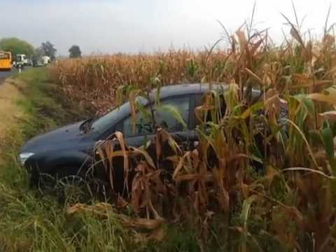 Látványos baleset Sajószentpéter és Edelény között - boon.hu