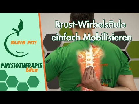 Mobilizing the thoracic spine in cases of thoracic spine syndrome and resolving thoracic spine bl...