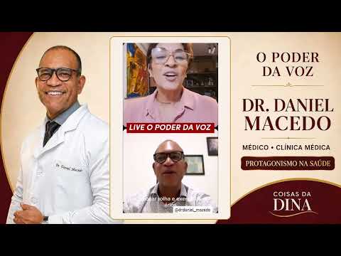 DR. DANIEL MACEDO: "A" DE ARTICULAÇÃO - O Poder da Voz com Dina RACHID