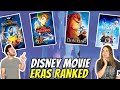 Every Disney Movie Era RANKED Worst To Best