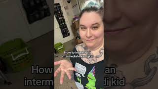 How to Impress a Kandi Kid... (have a clean workspace 🫠) #kandi #craftaddict #funny #kandikid