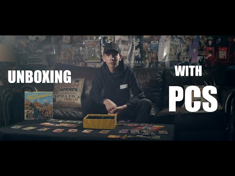 Peyton's Unboxing Scott Pilgrim's Board Game