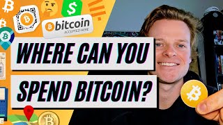Where Can I Spend Bitcoin? - Finding Business,  In Person, Online, & How to Do It!