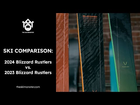 Ski Comparison: 2024 Blizzard Rustlers vs. 2023 Blizzard Rustlers