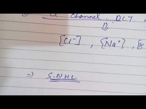 Bartter & Gitleman syndrome