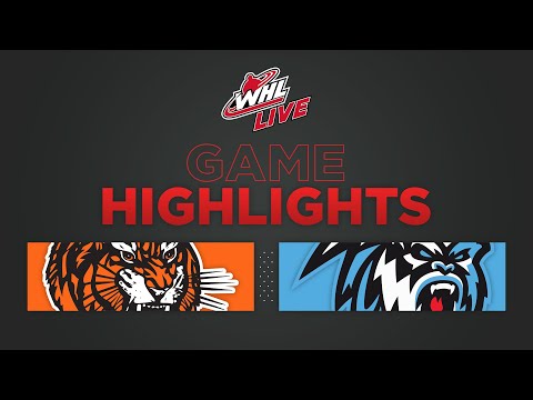 WHL Highlights: Tigers (3) at ICE (8) - January 14, 2023