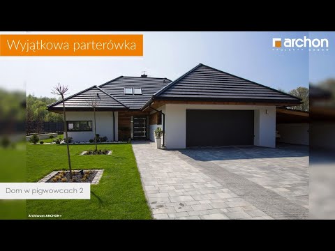 Dom w pigwowcach 2 – Wyjątkowa realizacja I ARCHON+ Projekty Domów