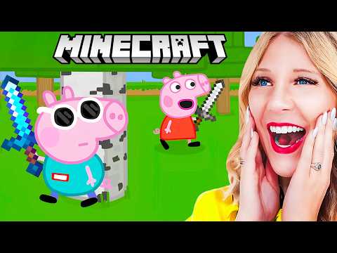 Peppa Pig VS Minecraft *Funny Animation*