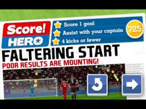 Score Hero Level 725 (3 Stars) Walkthrough - Bayern Leverkusen vs Bayern Munich