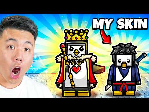 I Finally Got My Own SKIN on Roblox Knockout!