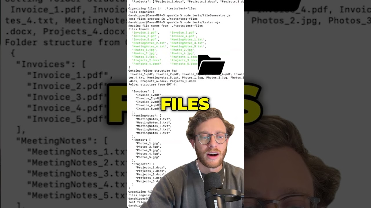 Automatically organize your files with GPT-4 #ai #chatgpt #adhd