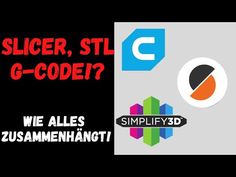 3D Druck Slicer: Was ist das? STL, G-Code, Cura, Prusa, Simplify3D!?
