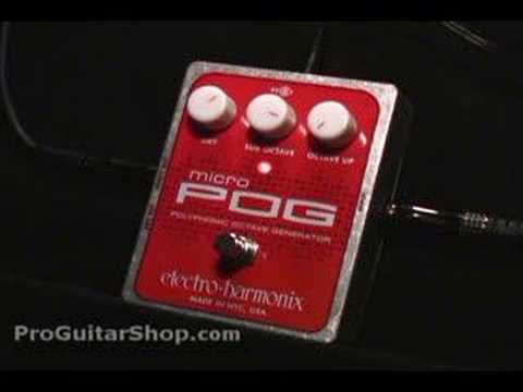 Electro-Harmonix Micro POG Polyphonic Octave Generator 2007 - Present - Red / Gray image 9