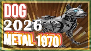✪ Dog Horoscope 2026 |❤| Metal Dog 1970 | February 6, 1970 to January 26, 1971