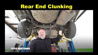Clunking Rear End While Driving - What To Check?