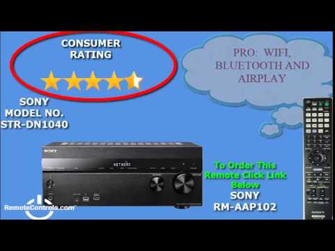 Review Sony A-V Receiver 7.2-channel 4K Wi-Fi Network - STR-DN1040
