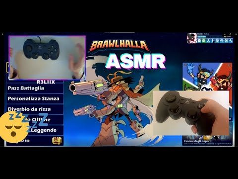 Brawlhalla ASMR *satisfying joystick clicking sounds*I R3liiX