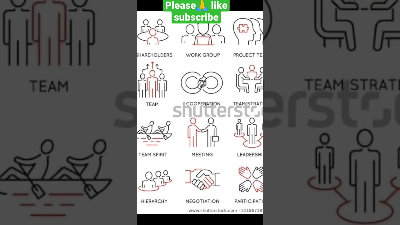 Business stock vector icons