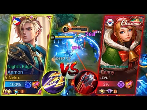 HYPER AAMON VS TOP GLOBAL FANNY! WHO IS THE BEST META ASSASSIN? MLBB