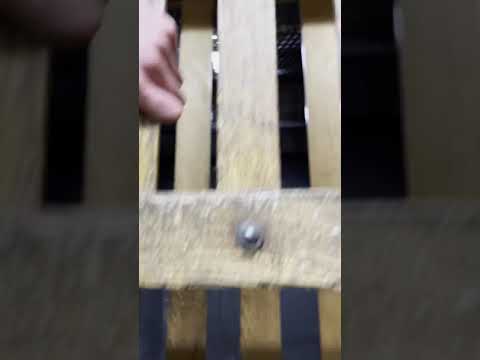 Vintage Rotary freight elevator at an unknown place in Minneapolis, MN