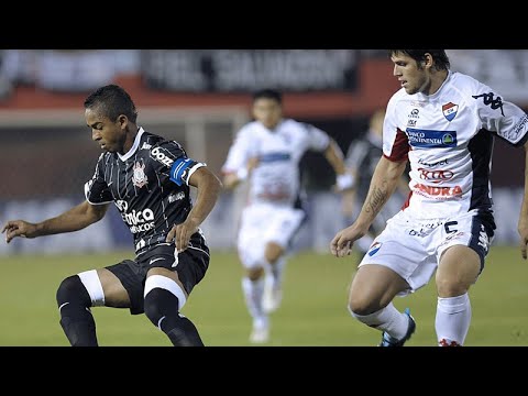 Nacional-PAR 1 x 3 Corinthians - 11 / 04 / 2012 ( Libertadores - Fase de grupos )