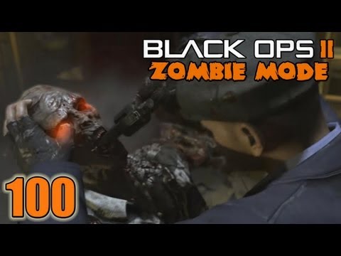 Let's Play Call of Duty Black Ops 2 Zombie Mode - Mob of the Dead - 100 Deutsch German